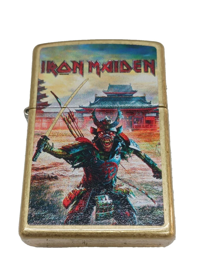 Zippo Iron Maiden Design, Street Brass Lighter #46988