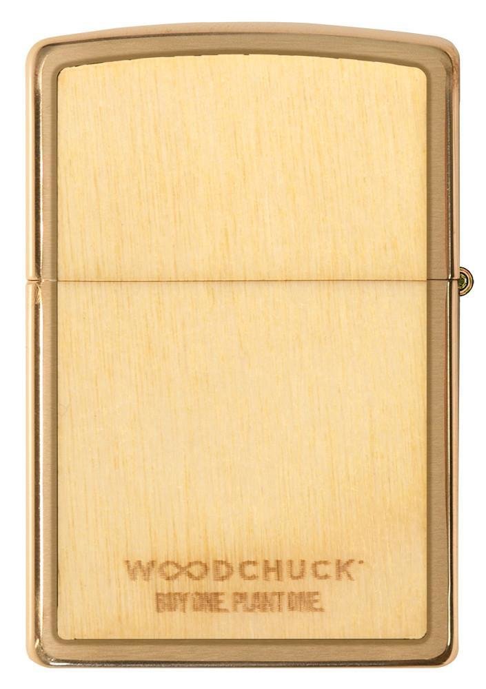 Zippo WOODCHUCK USA Birch, 100% Real Wood Genuine Windproof Lighter #49082