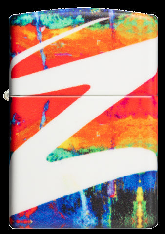 Zippo 540° Z Logo Rainbow, Windproof Lighter #49682