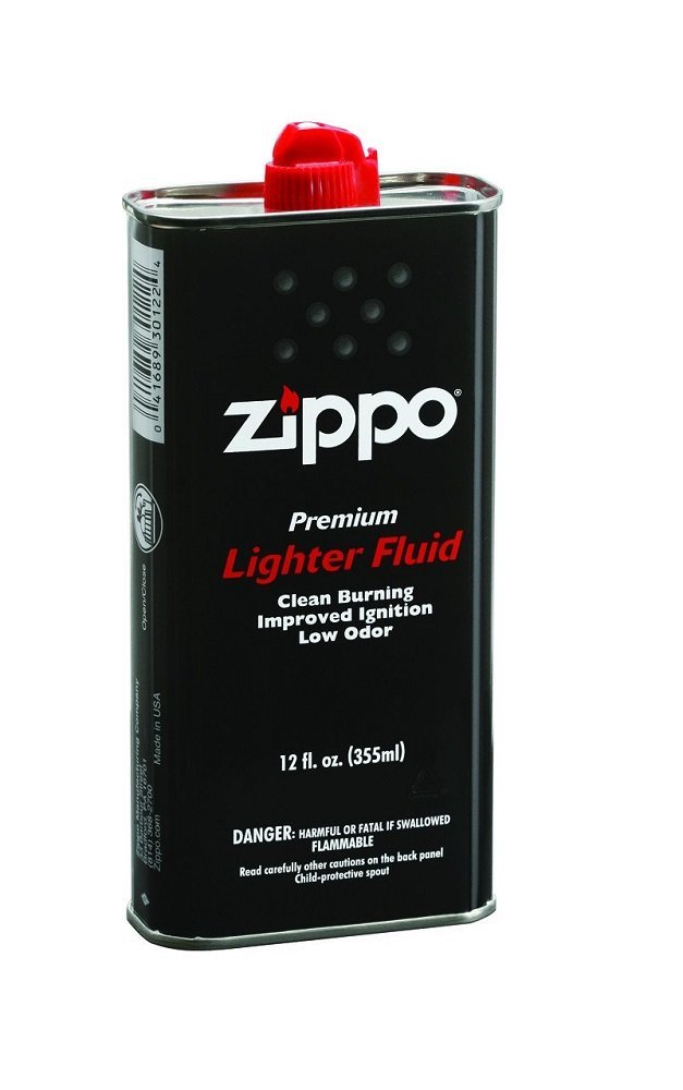 (24 Cans) Zippo Lighter Fluid – 12 oz (355 ml) Each – For All Pocket Lighters #3165