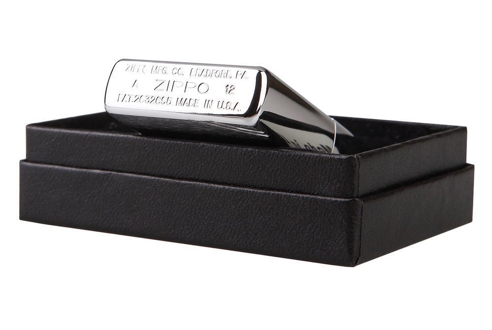 Zippo Lighter 1937 Vintage Replica, w/ Slashes #230