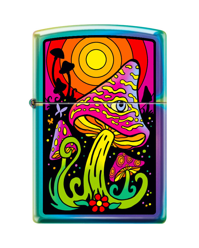 Zippo Mushroom Design, Spectrum Lighter #151-095866