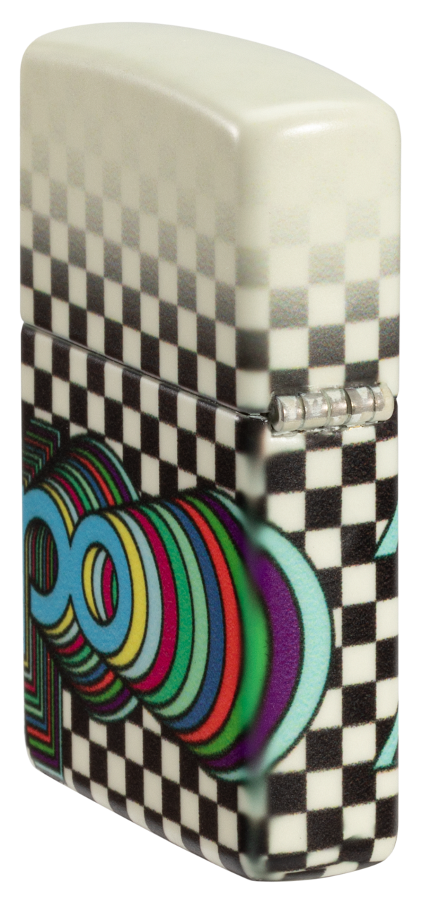 Zippo Nostalgia Retro Logo 540 Glow-In-The-Dark Lighter #48504