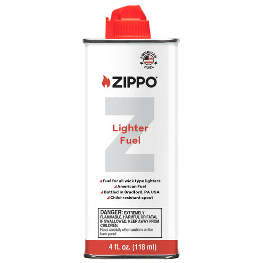 Zippo Premium Lighter Fluid, (1-Can) 4 oz / 118 ml, For All Flint Lighters #4FC