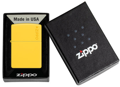 Zippo Classic Sunflower with Zippo Logo Base Model Lighter #46019ZL