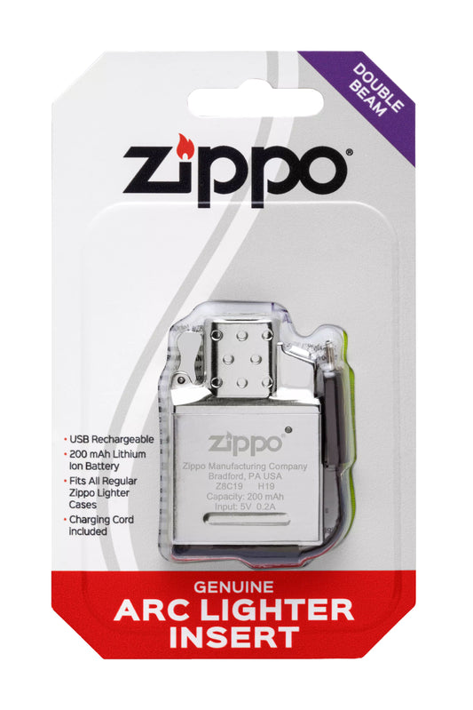 Zippo Double Arc Rechargeable Lighter Insert, Blister Pack #65823