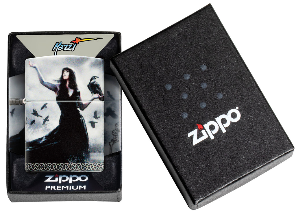 Zippo Mazzi Gothic Lady 540 Color Lighter #48969