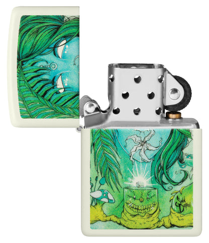 Zippo Sean Dietrich Sugar Cube Glow-in-the-Dark Lighter #48995