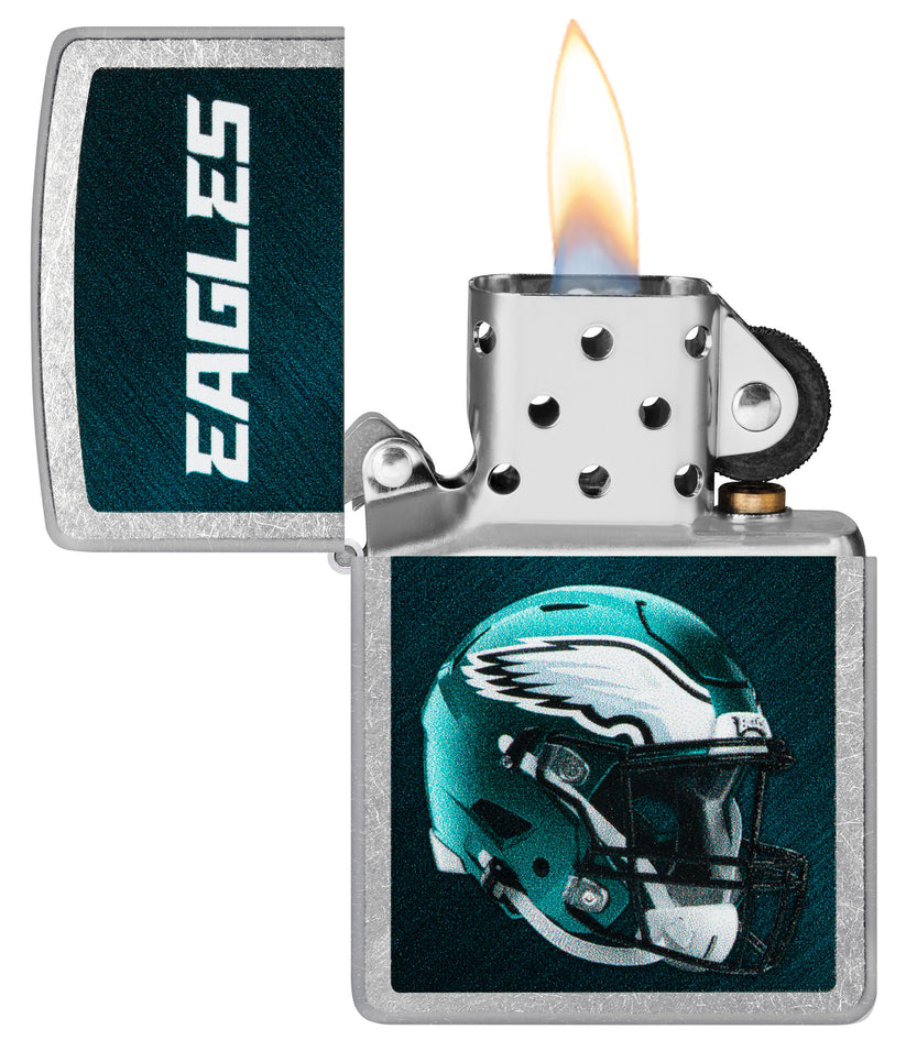 Zippo NFL Philadelphia Eagles Street Chrome Lighter #48444