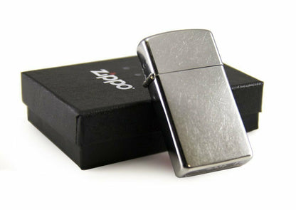 Zippo Slim Street Chrome Lighter #1607