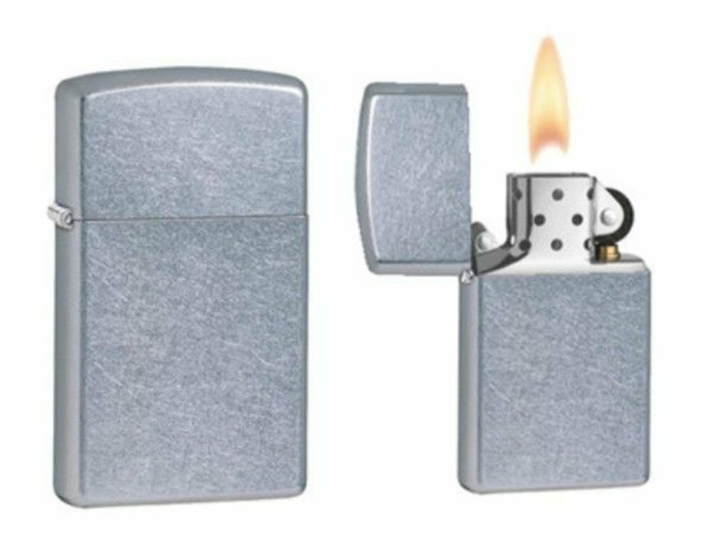 Zippo Slim Street Chrome Lighter #1607