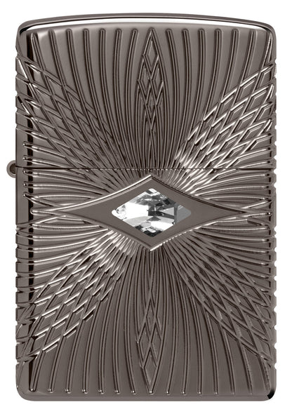 Zippo Pattern Design, Armor Black Ice MultiCut Lighter #49291