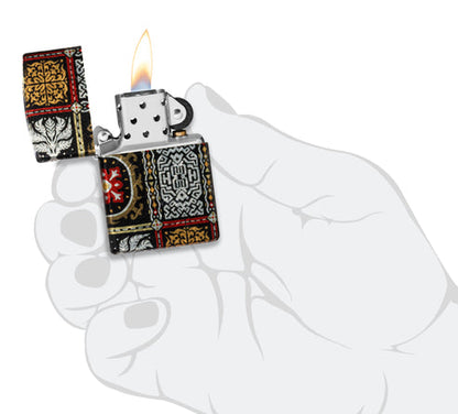 Zippo Tapestry Pattern 540 Fusion Lighter #46146