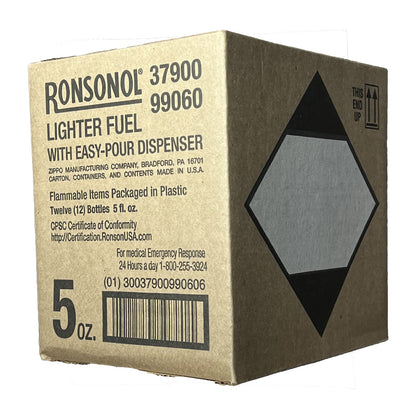 Ronson Lighter Fluid 5 oz Bottle, 12-PACK #99060