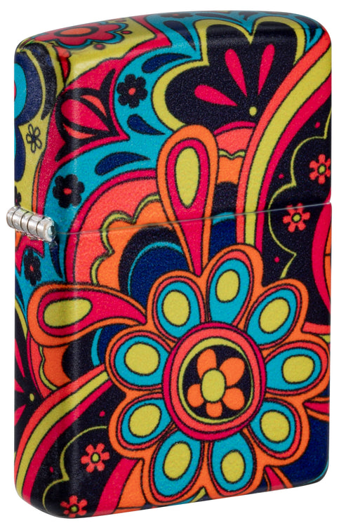 Zippo Flower Power Groovy 540 Design Lighter #46128