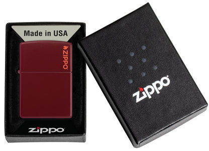 Zippo Classic Merlot with Zippo Logo, Base Model Lighter #46021ZL