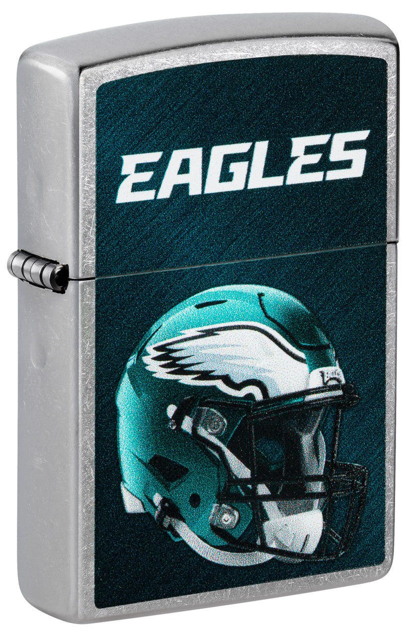 Zippo NFL Philadelphia Eagles Street Chrome Lighter #48444