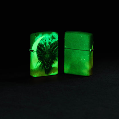 Zippo Dragon 540 Glow In The Dark Lighter #48934