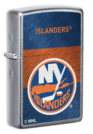 Zippo NHL New York Islanders Hockey Team, Street Chrome Lighter #48046
