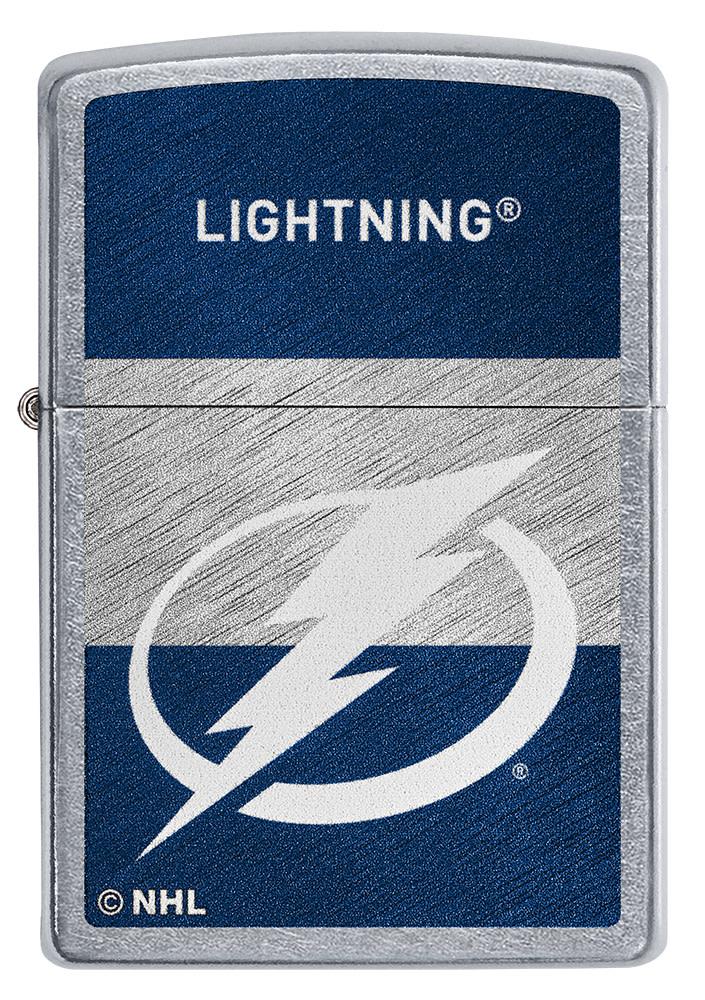 Zippo NHL Tampa Bay Lightning Hockey Team, Street Chrome Lighter #48054