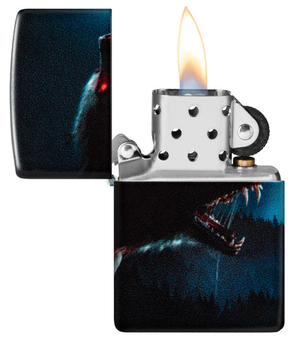 Zippo Horror Wolf 540 Design Lighter #48923