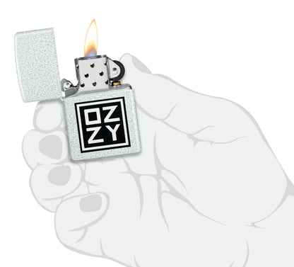 Zippo Ozzy Osbourne Ozzy Logo, Glacier Lighter #47232