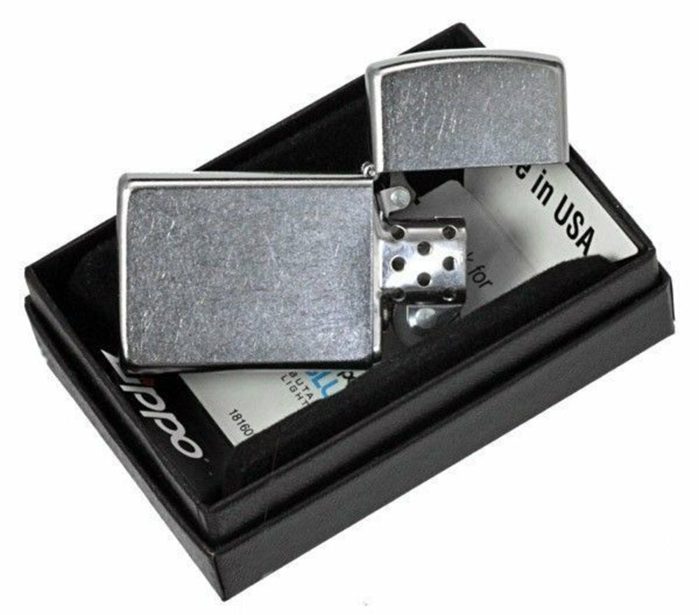 Zippo Slim Street Chrome Lighter #1607