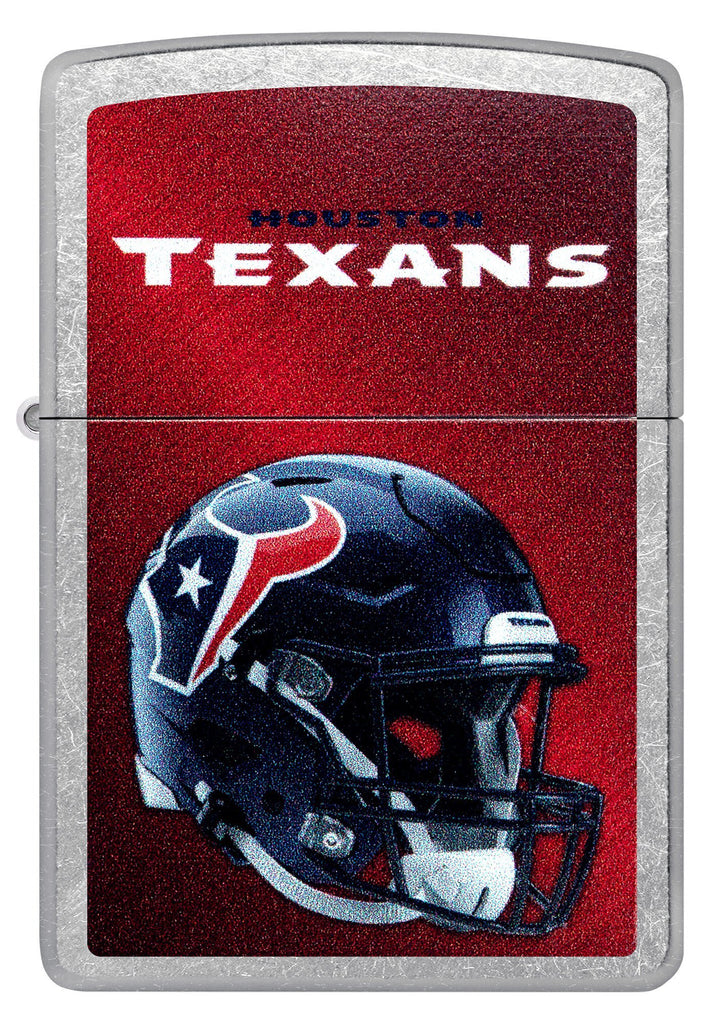 Zippo NFL Houston Texans Football Team, Street Chrome Lighter #48430