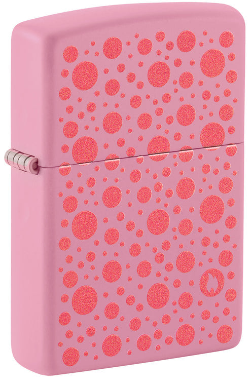 Zippo Polka Dot Design, Pink Matte Lighter #46170