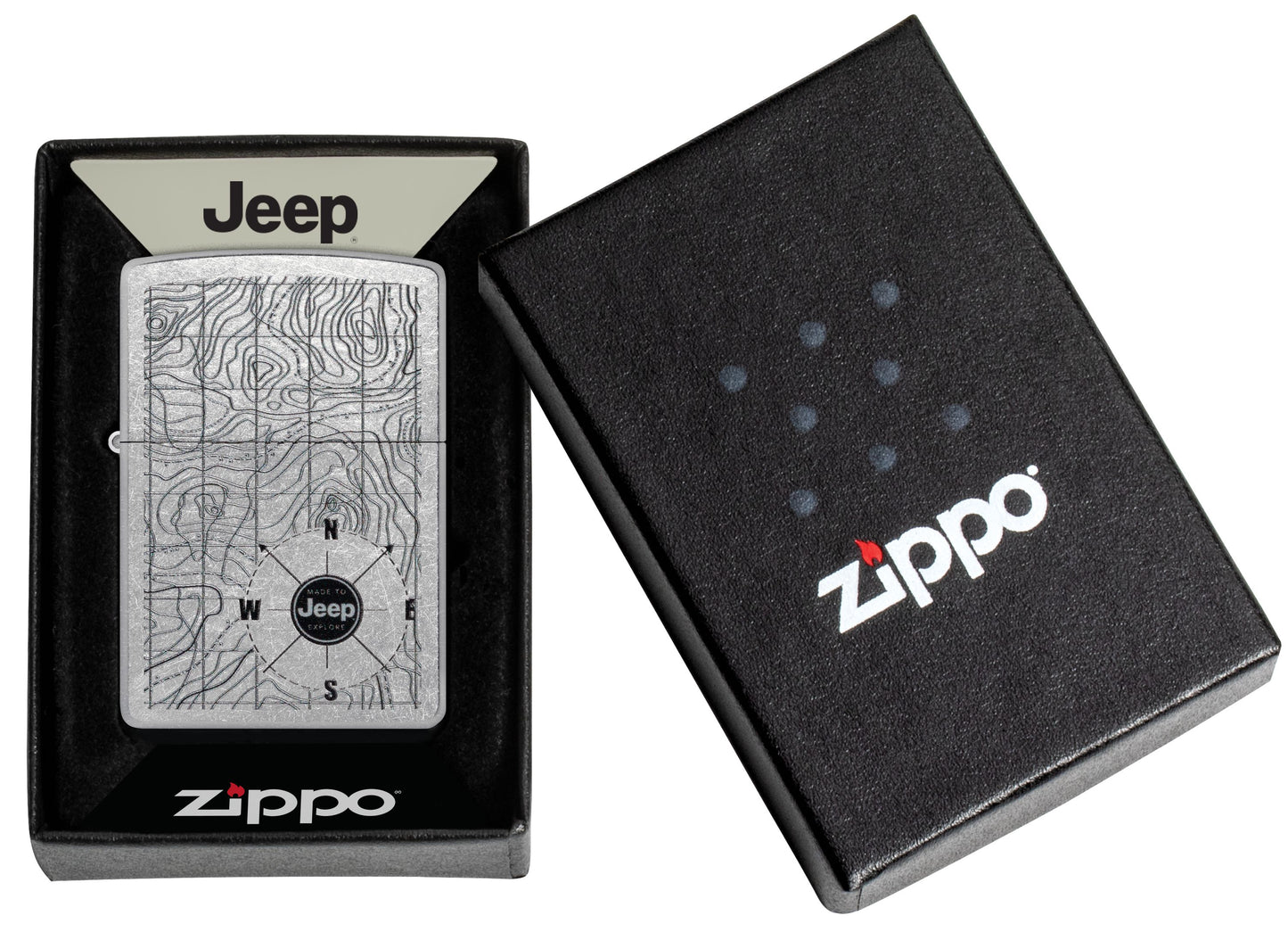 Zipop Jeep Compass Design, Street Chrome Color Image Lighter #48765