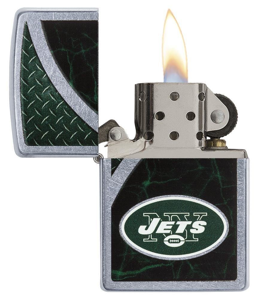 Zippo NFL New York Jets Football Team, Windproof Lighter #29372