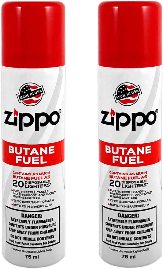 Zippo Premium Butane Fuel, 75 ml (2-Pack) #3807_2