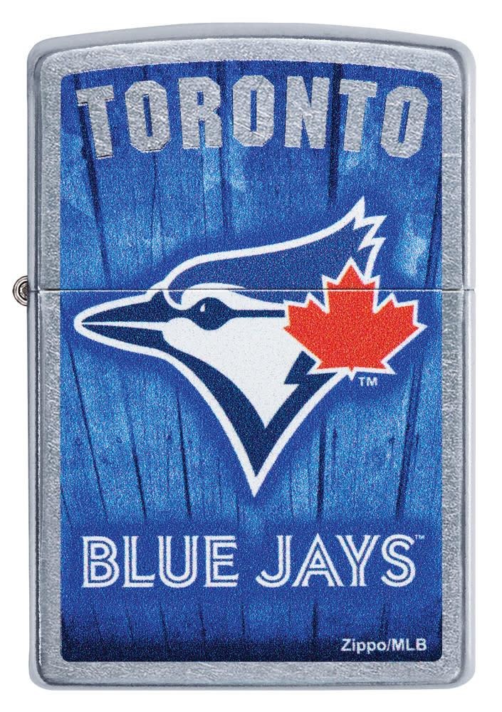 Zippo MLB Toronto Blue Jays Baseball Team, Street Chrome Lighter #29970