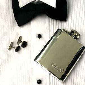 Zippo Flask, 3 oz Capacity, Stainless Steel with Zippo Logo #122228