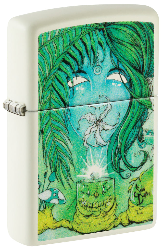 Zippo Sean Dietrich Sugar Cube Glow-in-the-Dark Lighter #48995