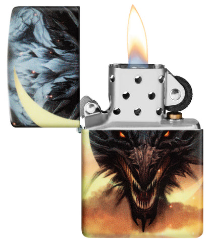 Zippo Dragon 540 Glow In The Dark Lighter #48934