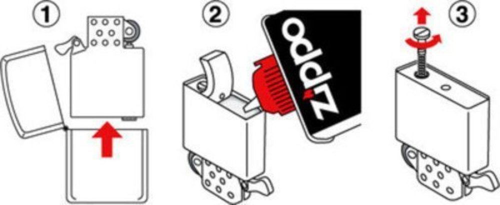 Zippo (1) 6-Piece Flint Dispenser for Zippo Lighters, Bagged #2406C_1