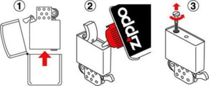 Zippo (1) 6-Piece Flint Dispenser for Zippo Lighters, Bagged #2406C_1