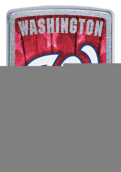 Zippo MLB Washington Nationals Baseball Team, Street Chrome Finish Lighter #29977