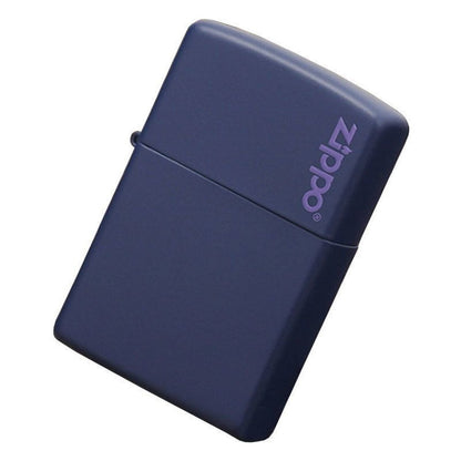 Zippo Navy Blue Matte With Zippo Logo, Genuine Zippo Windproof Lighter #239ZL