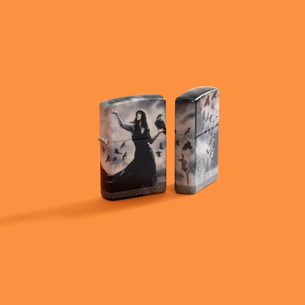 Zippo Mazzi Gothic Lady 540 Color Lighter #48969