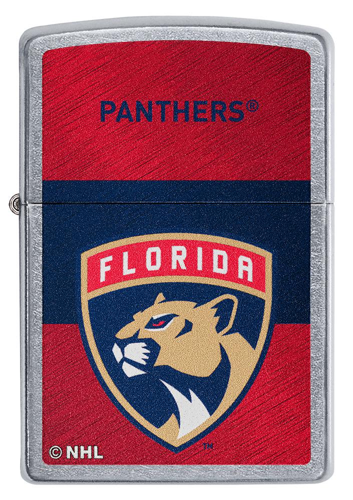 Zippo NHL Florida Panthers Hockey Team, Street Chrome Finish Lighter #48040