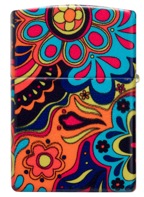 Zippo Flower Power Groovy 540 Design Lighter #46128