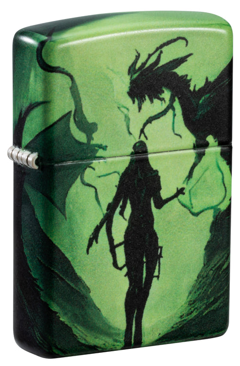 Zippo Glowing Dragon Glow-in-the-Dark 540 Color Lighter #46130