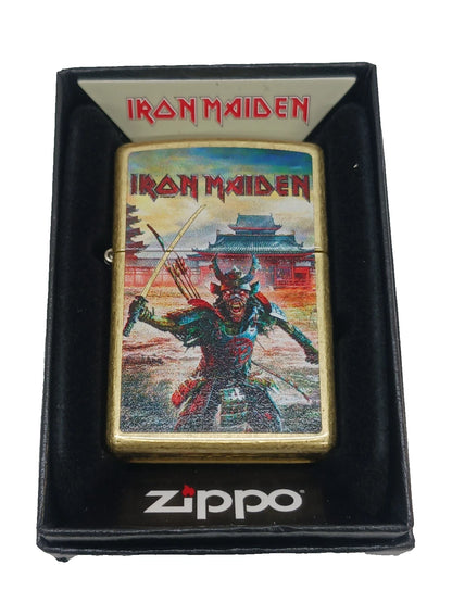 Zippo Iron Maiden Design, Street Brass Lighter #46988