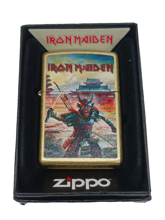 Zippo Iron Maiden Design, Street Brass Lighter #46988