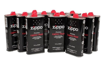 (12-Cans) 12 oz/355 ml Each (12FC), Zippo Fuel Fluid, All Pocket Lighters #3365