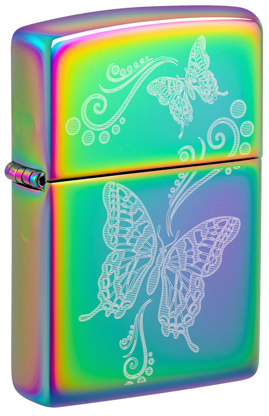 Zippo Butterfly Design, Multi Color Lighter #46125