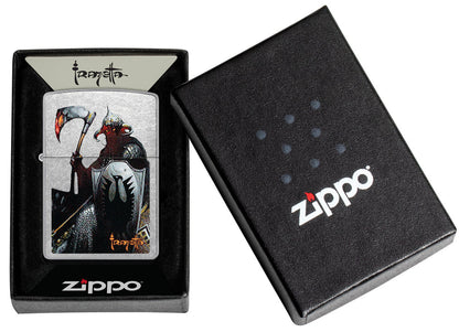 Zippo Frank Frazetta Death Dealer Design, Street Chrome Lighter #46161