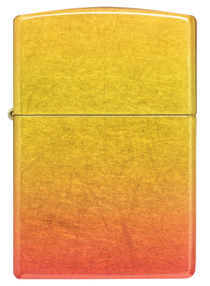 Zippo Sunset 540 Fusion Tumbled Brass Lighter #48512